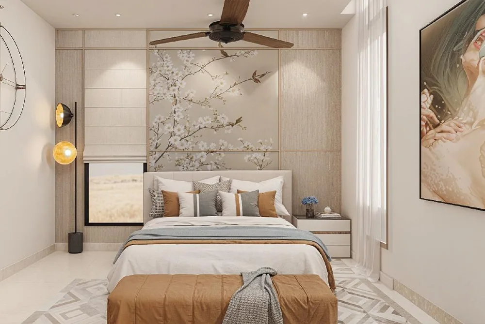 Bedroom Wallpaper Area