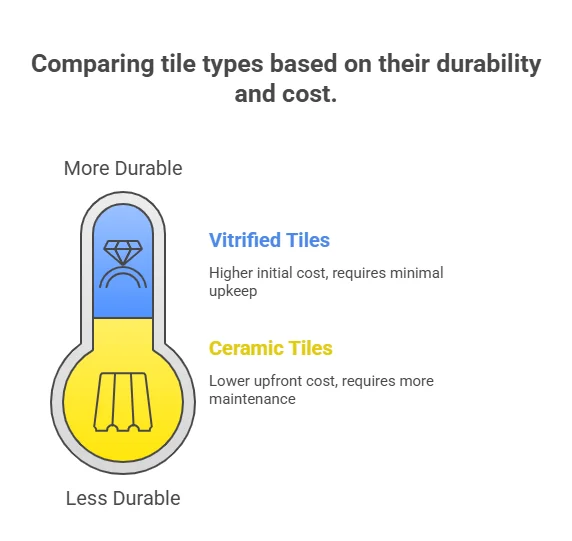 Key Differences Between Vitrified & Ceramic Tiles