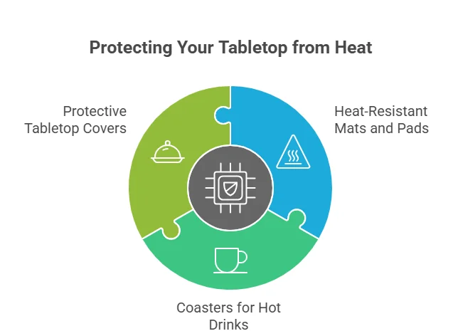 Measures To Shield Your Tabletop From Heat Damage