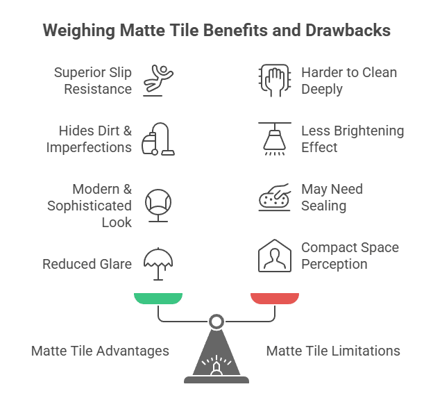 Matte Tiles: Subtle Elegance