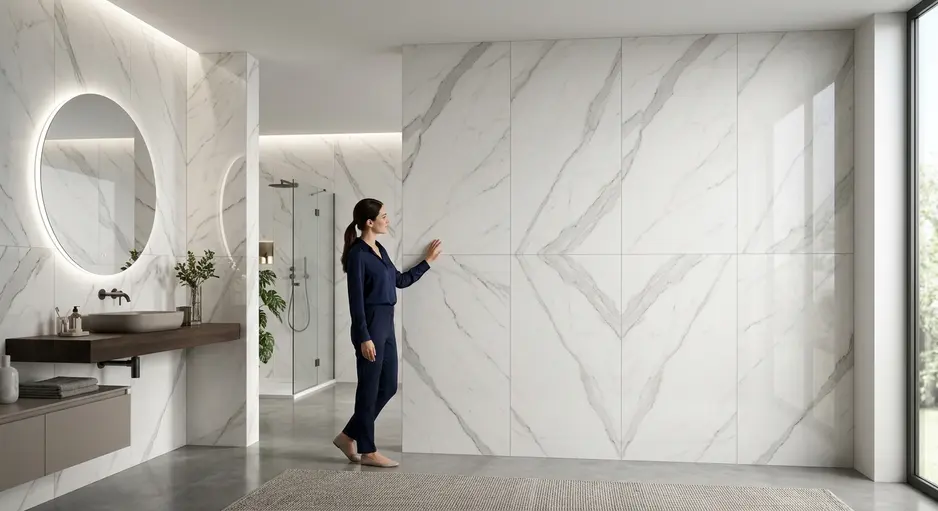 Large Format Wall Tiles: Benefits and Design Ideas