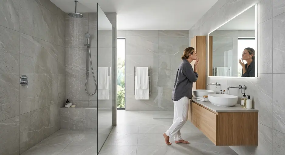 Large Format Wall Tiles: Benefits and Design Ideas