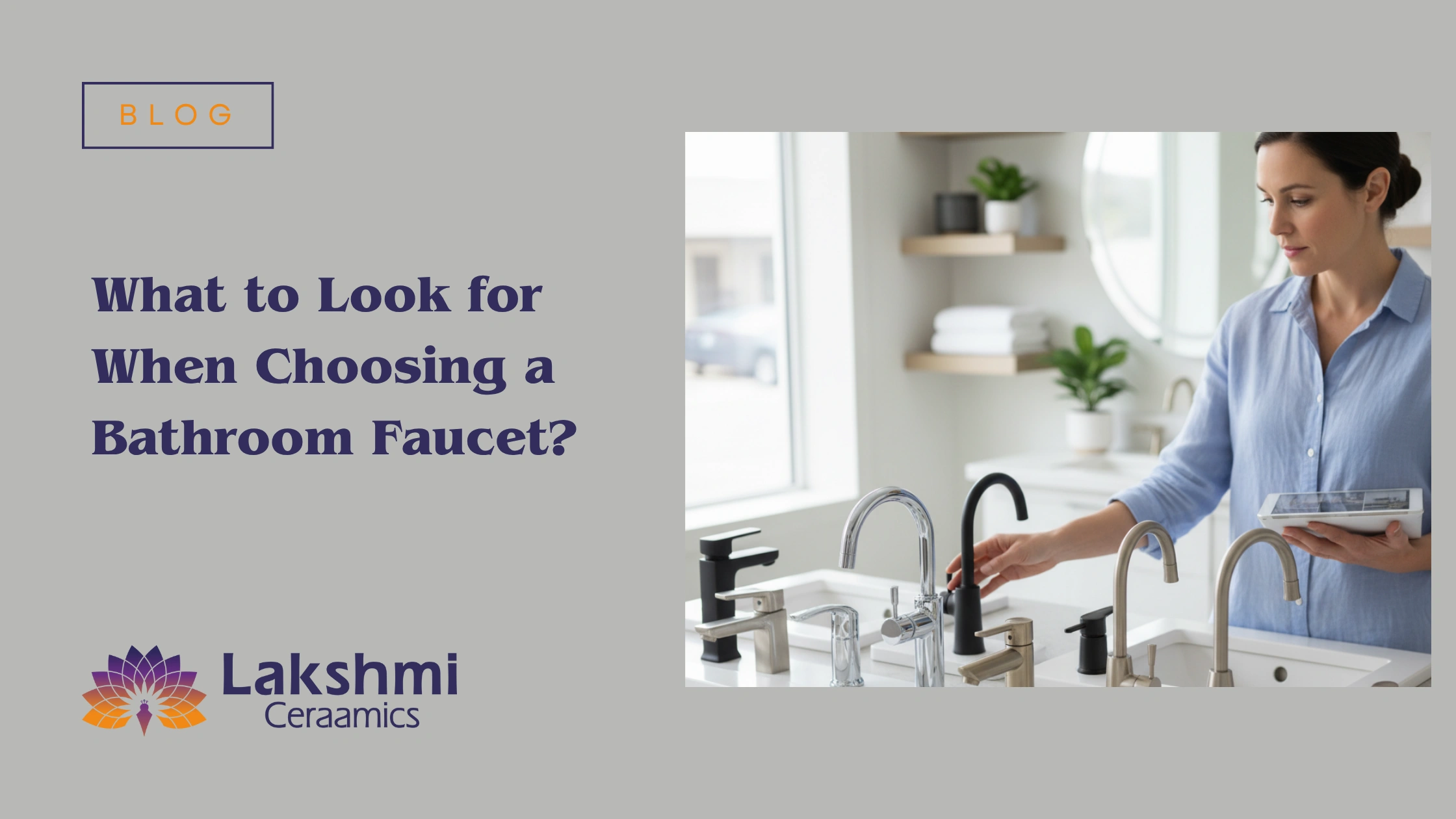 What to Look for When Choosing a Bathroom Faucet?