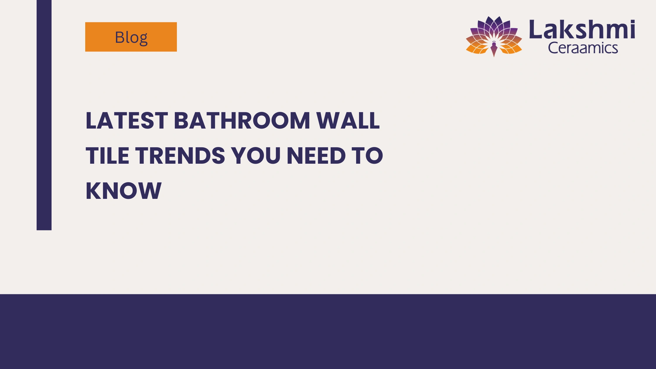 Latest Bathroom Wall Tile Trends You Need to Know