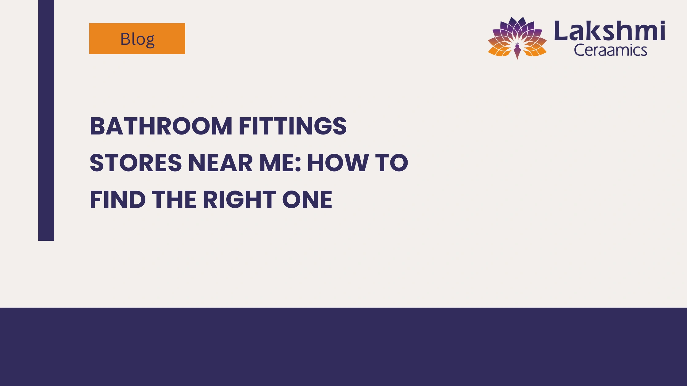 Bathroom Fittings Stores Near Me: How to Find the Right One