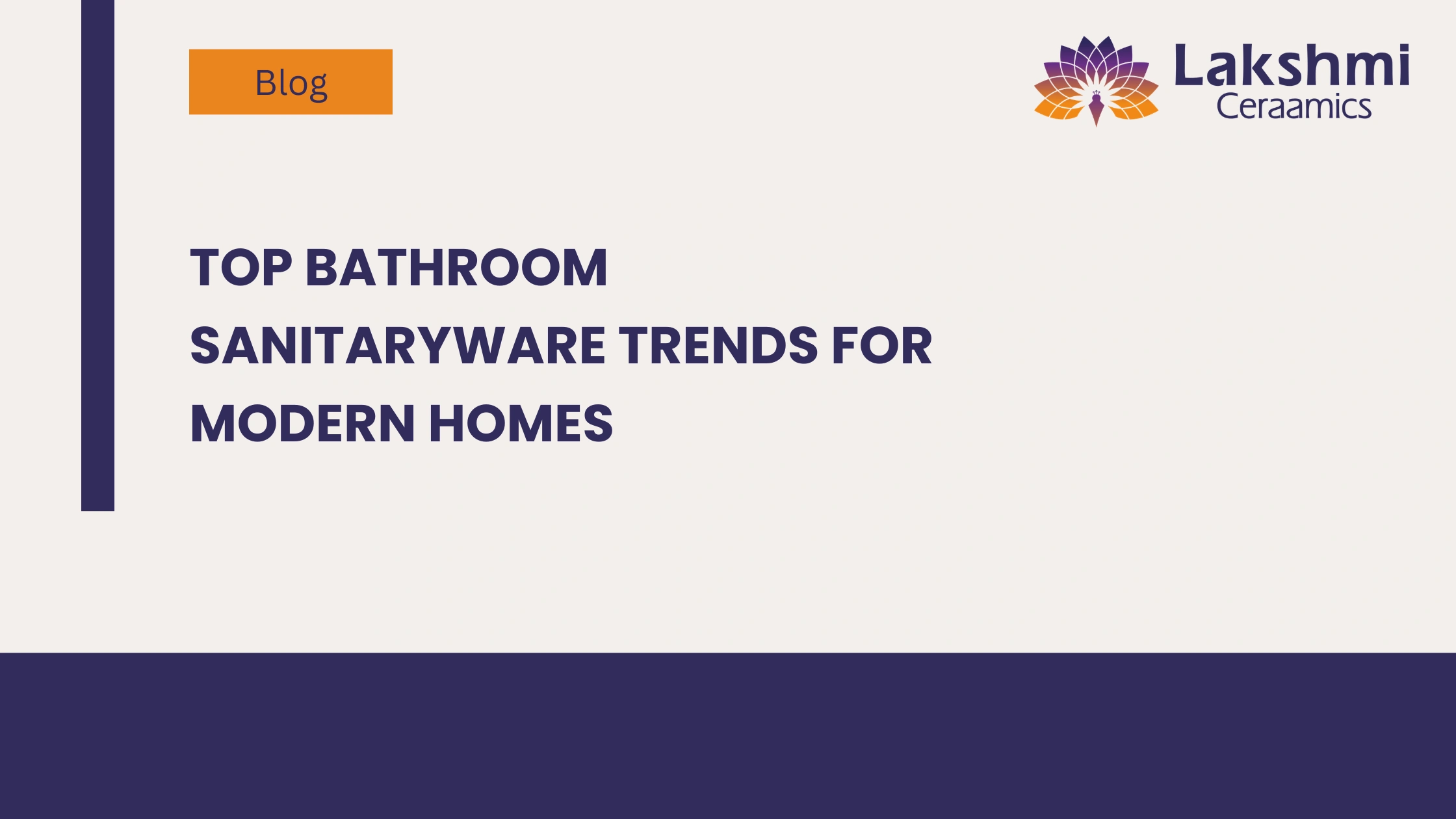 Top Bathroom Sanitary Ware Trends for Modern Homes