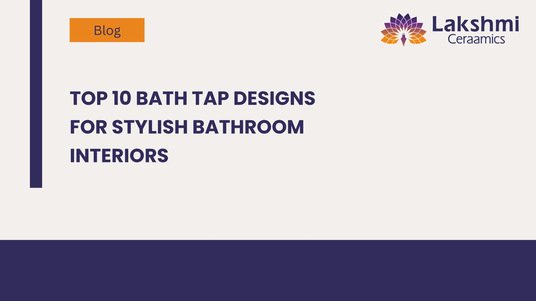 Top 10 Bath Tap Designs for Stylish Bathroom Interiors
