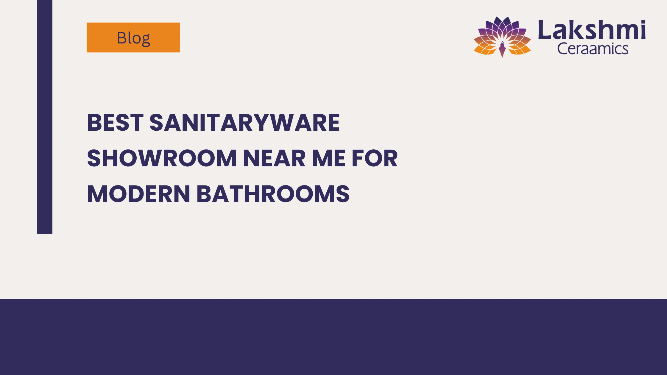 Best Sanitaryware Showroom Near Me for Modern Bathrooms