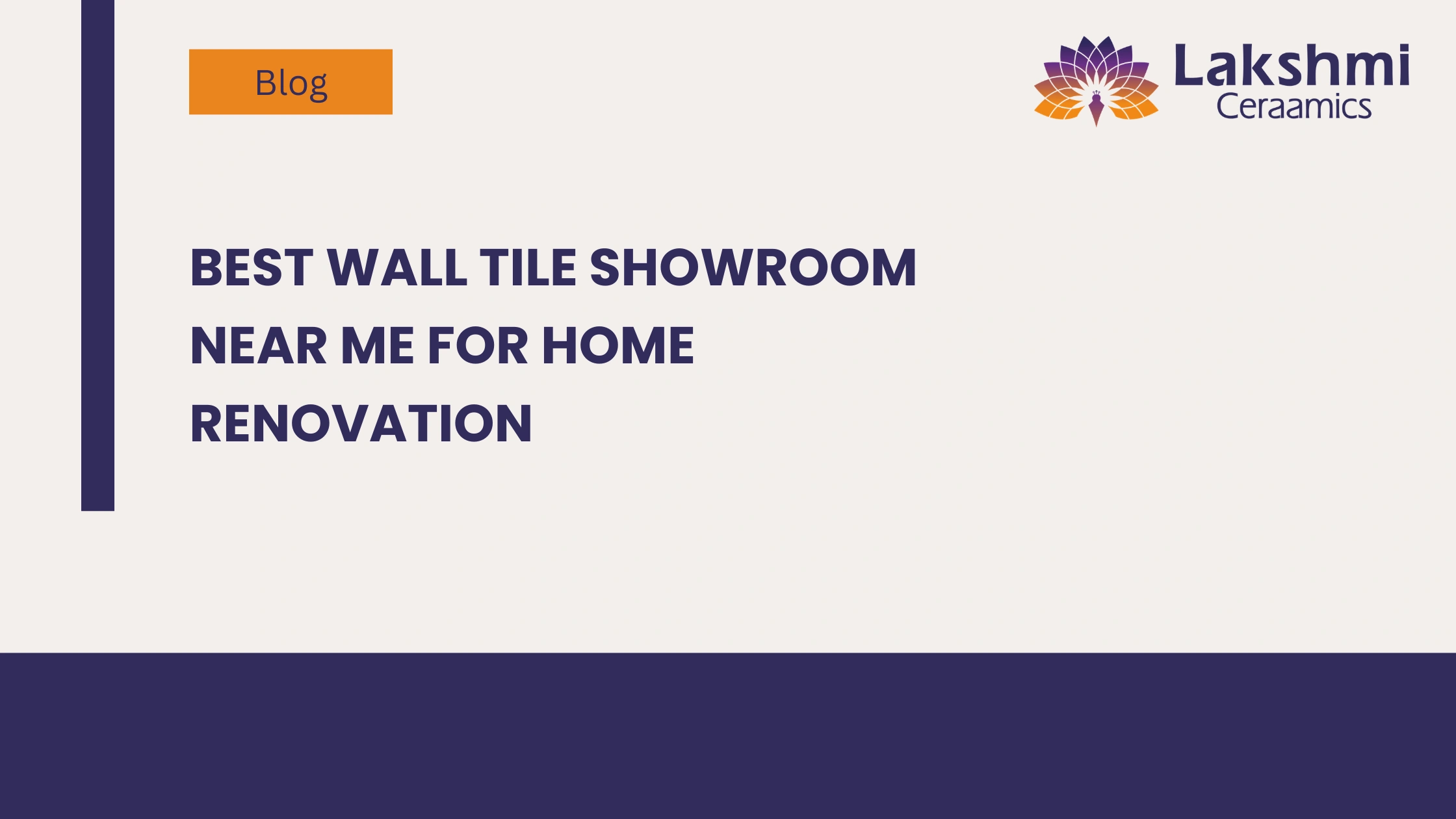 Best Wall Tile Showroom Near Me for Home Renovation