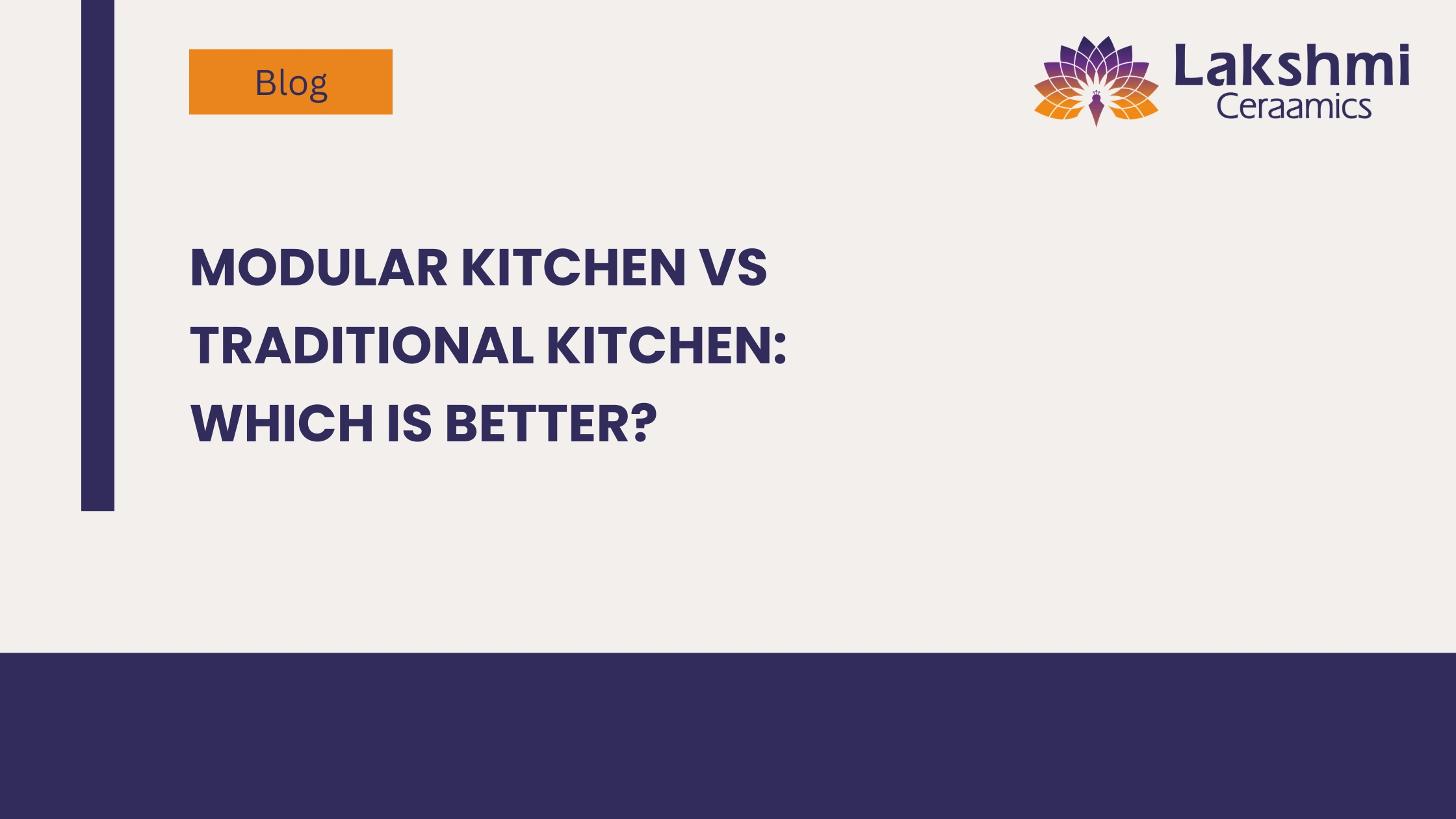 Modular Kitchen vs Traditional Kitchen: Which Is Better?