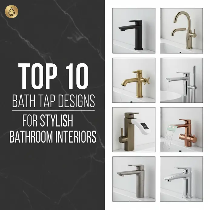 Top 10 Bath Tap Designs for Stylish Bathroom Interiors
