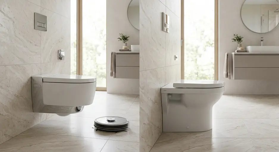 Wall-Hung vs Floor-Mounted Water Closets: Buying Guide