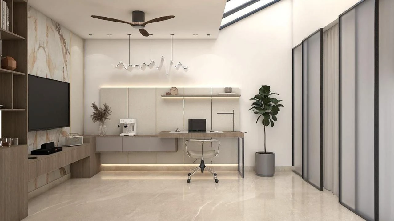 Study Unit with TV 