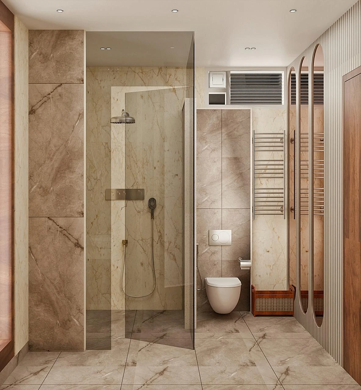 Bathromm shower cubicle