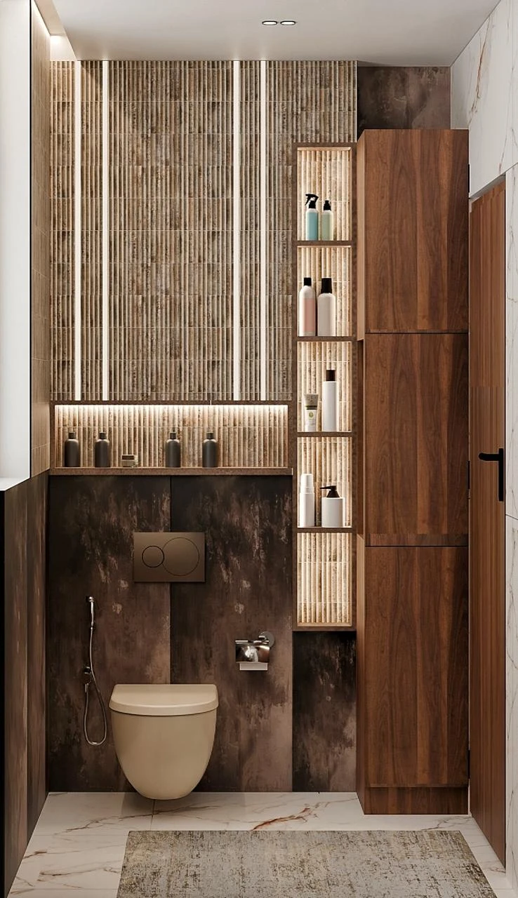 Bathroom area