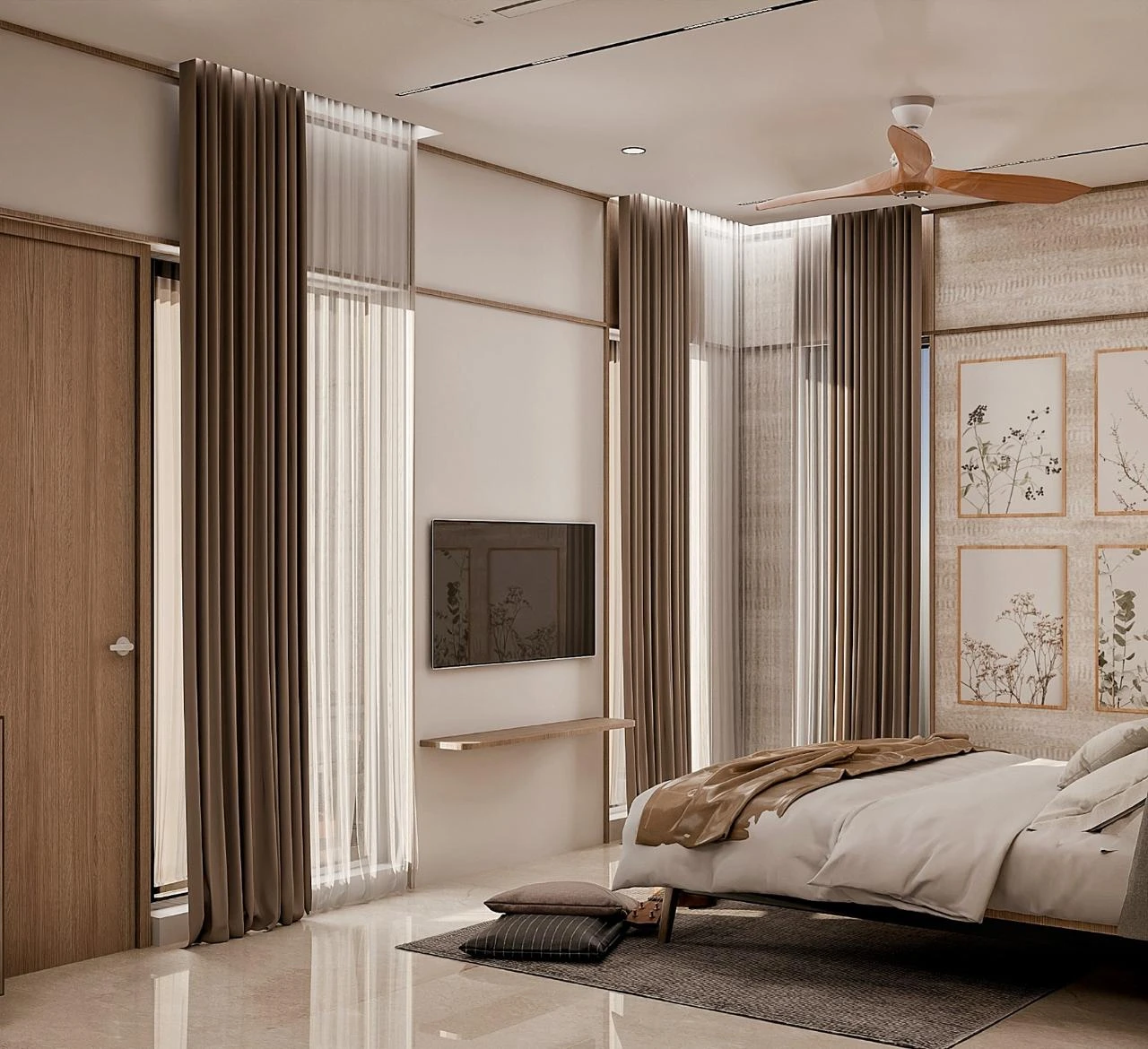 Bedroom wallpaper 