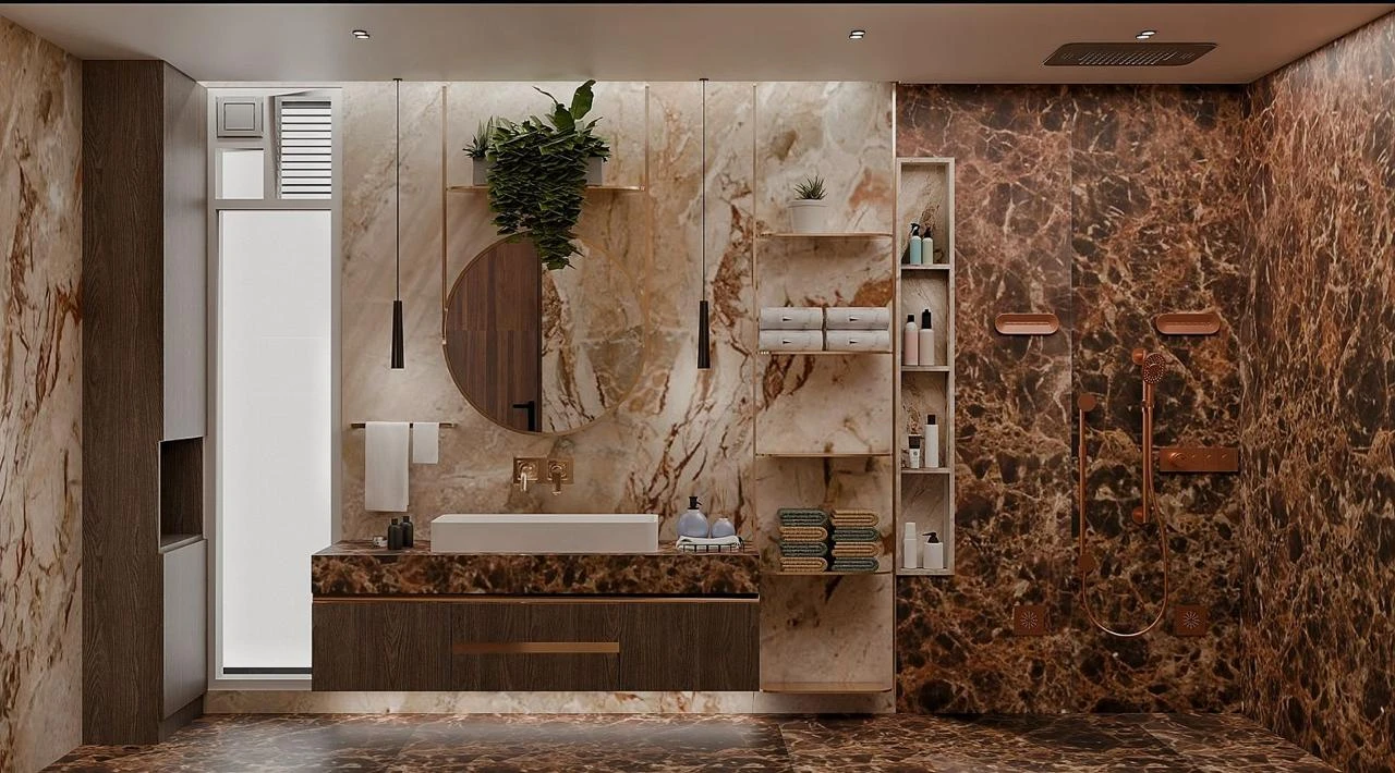 Vanity area 